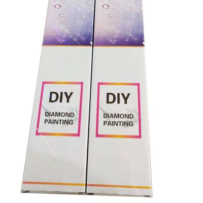 China N-HZ001 New Style Canvas Corrugated Paper Bag Diamond Packaging Painting Box for sale