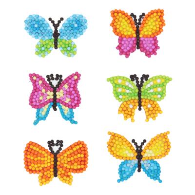 China Cartoon M-SS007 5D DIY Diamond Mosaic Stickers Paint Butterfly Sticker For Kids Boy Girl By Number Diamond for sale