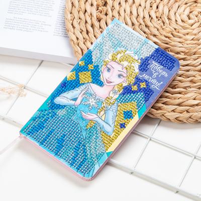 China New Diamond Painting Notebook Innovative Cartoon DIY Diamond Painting Diary Book For Primary Cartoon Students M-BZ-008 for sale