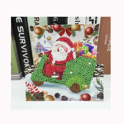 China M-KH207-2 Cartoon Christmas Card With Diamond Crystals Embroidery Kits DIY Diamond Painting Rhinestone Pictures Of for sale