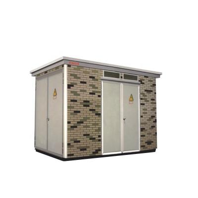 China Optional High Quality ZBW YBM Cold Rolled Box Type Packed Plate Compartment Type Substation for sale