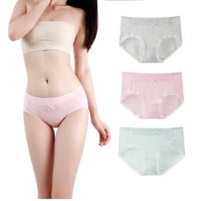 China Polyester / Cotton Women's cotton lace sexy hip fashion underwear for sale