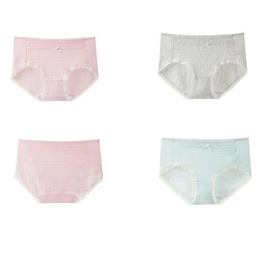 China Polyester / Cotton Fashion women's pure cotton bottom underwear sexy underwear lace pure cotton underwear for sale