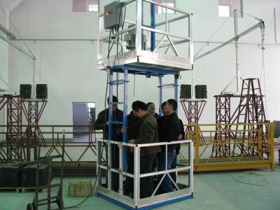 China 600 kg calificadas plataforma de instalación de ascensores suspendido de capacidad en venta