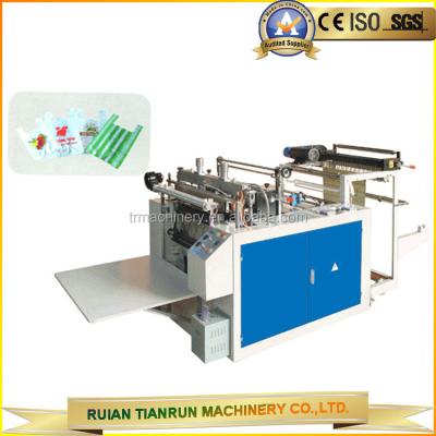 China Heat-Cutting Plastic Heat Seal Shopping Bag Making Machine for sale