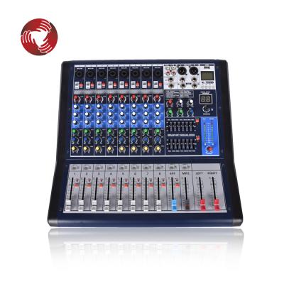 China 99 Sorts 8 Channels Power 350W Professional Audio Mixer for sale