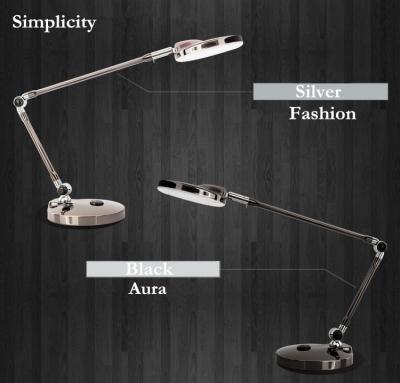 China 12W LED Table Lamps  Simplicity Fashion  Aura 6 levels brightness European arm for sale