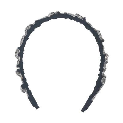 China Party Good Quality Princess Temperament Dating Full Pleated Fine Headband New Hair Accessories for sale