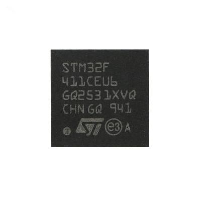 China Contact customer service original new STM32F411CEU6 UFQFPN-48 microcontroller MCU 32-bit embedded integrated circuit for sale