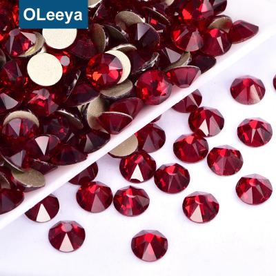 China High Glitter Flatback Flat Back Decoration Crystal Nail Art Rhinestones For Not Hot Fix Fake Stones for sale