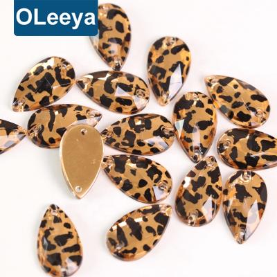 China OLeeya high quality factory price wholesale cheap acrylic sew on stones sewing rhinestones for garment for sale