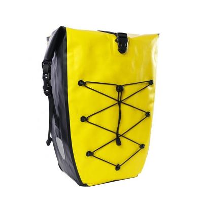 China Bicycle Dry Bag Folding Saddle Traveling Bag Bike Waterproof Bicycle Carrying Mount Bag for sale