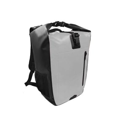 China Custom Waterproof Waterproof Backpack Bag Mens Womens Vintage TPU Dry Cycling Backpack For Travel for sale