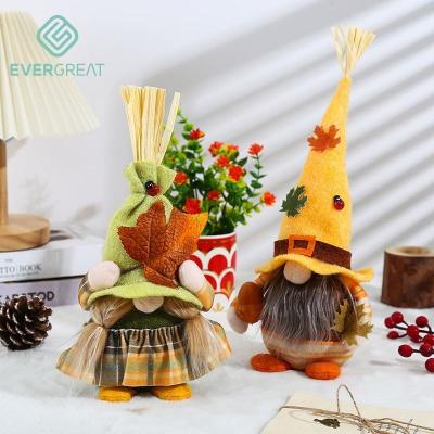 China Rudolph Faceless Dwarf Gnomes Autumn Festival Decoration Fall Decoration Thanksgiving Day for Kids Festival Party Home Decor for sale