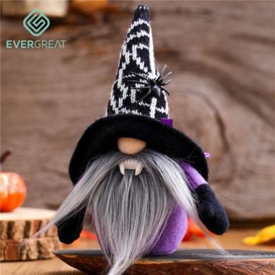 China Indoor Gnomes 2pck Gnomes Plush Decor Toy Witch Hat Gnomes Halloween Decorations Pafu Halloween Party Vampire Decoration for sale