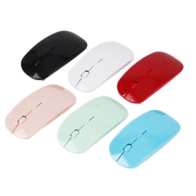 China 2.4G Super Slim Optical Wireless Mouse Receiver 3D USB Computer PC Laptop Notebook Office Desktop for sale