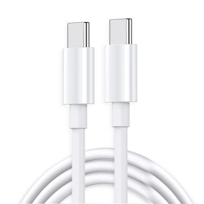 China Mobile Phone PD 60W 100W 3.0 Fast Fast Charging Type-C to Type-C USB Cable Data Line for sale