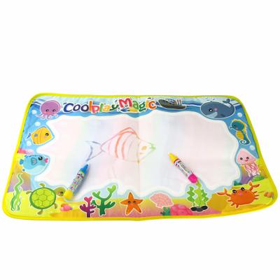 China Watercolor Painting Ocean Theme Rainbow Water Animal Pad Paint Crayons Graffiti Pad Coloring Book Watercolor Mat Painting Gift For Kids for sale