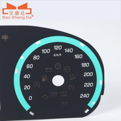 China Single Color No Model ODM Auto Meter Truck Meter Excavator Meter Accord With EU Standard PC Overlay for sale