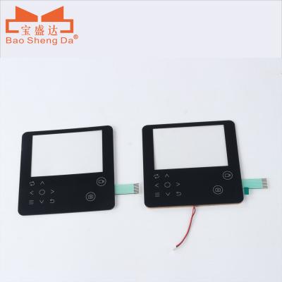 China Other Customized Capacitive Touch Screen Keypad PEDOT ITO Touch Sensor With Backlight for sale