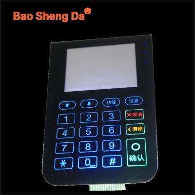 China Other OEM ODM Touch Screen Touch Sensor Switch With Backlight 20 Keys Touch Numeric Keypad for sale