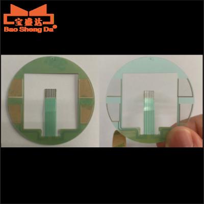 China Transparency OEM ODM Manufacture Thin Film Pressure Sensor Contact Keys Fluctuating Film Pressure Sensor Factory Price for sale