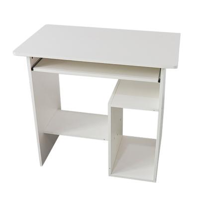 China (Height)Adjustable Industrial White Wood Table Desk Home Computer Desk Studio Desk for sale