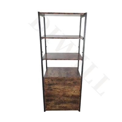 China (Size) Amazon Hot Sale Steel Frame Adjustable Filling Wooden Cabinet Shelfves for sale