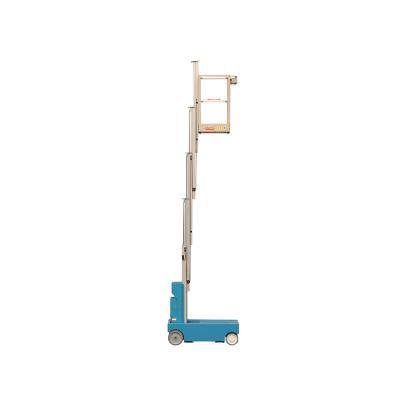 China Hotels Aerial Work Platforms Bachelor Platform Lift Aluminum Self Propelled Working Platform Lifter for sale