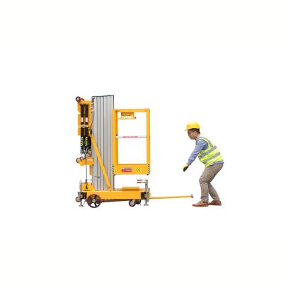 China The other g-type convenient transportation simple mast aerial work platform for sale