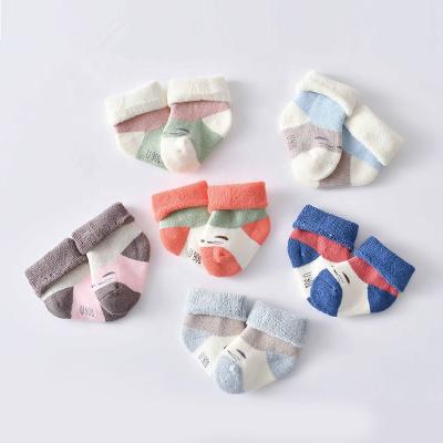 China Antibacterial High Quality Winter Socks Terry Socks Infants Baby Terry Socks for sale