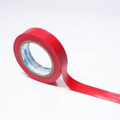 China Colorful Electrical PVC Insulation Tape Insulation Devices High Quality Glossy Film PVC Roll Electrical PVC Tape for sale