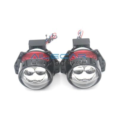 China All Type Car AILECAR C330 Led Projector RED GREEN Bi Led Projector Car Light Projector for sale