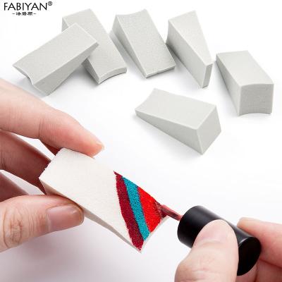 China Transfer Plastic Gradient Color Change Makeup Replacement Nail Art Triangle Polish Stamping Sponge+ DIY Manicure Tool Template Sponge Sponge Stamping Sponge for sale