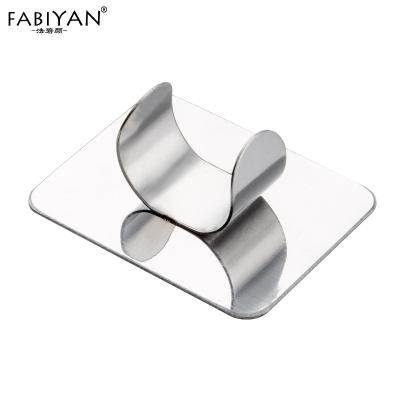 China Stainless Steel Gel Paint Manicure Painting Tool Base Makeup Mixing Palette Ring Nail Art Cosmetic Makeup mini for sale