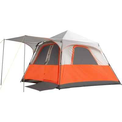 China Easy Set Up Outdoor Waterproof Family Camping Tents 4-6 People Luxury Tent Glamping for sale