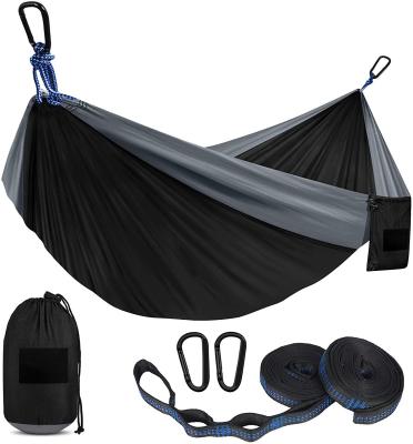 China Portable Folding Hammock Family Hammock Parachute Chair Triangle Outdoor Camping Hanging Hammock for sale