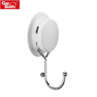 China China Factory Price Sustainable Iron Suction Cup Stainless Steel Hook Over Door Kitchen Hanger for sale