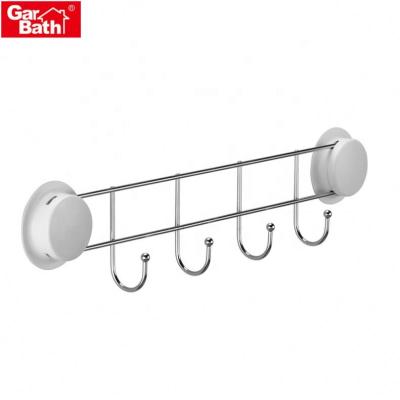 China Viable Wholesale Custom Low Price Household Kitchen Vacuum Cup Ceiling Mounted Clothes Hooks For Hanger for sale