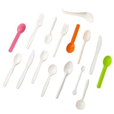 China Disposable plastic spoon and fork decided by customer for sale