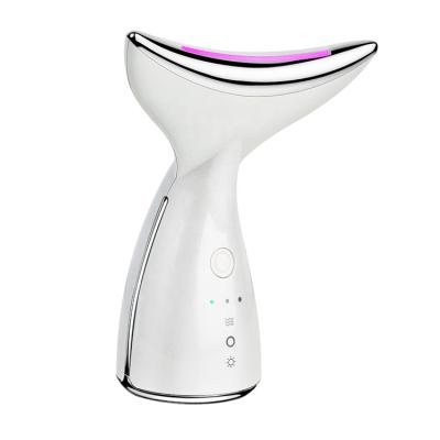 China Anti Face Lift Neck Face Beauty Device Photon Therapy Wrinkle Skin Care Tools Neck Light Beauty Device Massager Instrument for sale