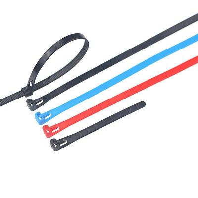 China Strong Strength High Quality Eco-friendly Electrical Wiring Stensile Releasable Nylon Cable Ties for sale