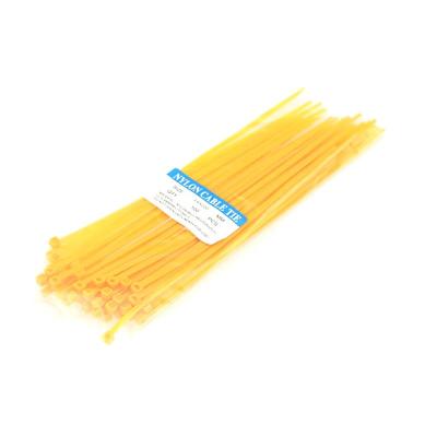 China Strong Strength Orange Color Nylon Stensile Cable Ties for sale