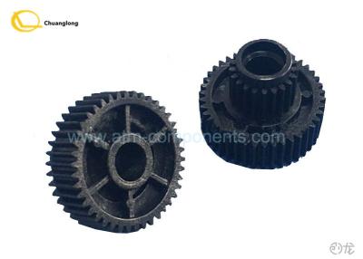 China Hyosung ATM Spare Parts Plastic Cassette Double Gear 21T 42G Black Color for sale