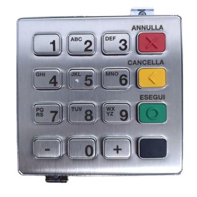 China Teclado EPP7 49-255715-736B de Opteva 5500 EPP7 BSCA del cajero automático de Diebold pequeño 49255715736B en venta