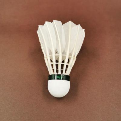 China Durable Stable Sports 3in1 Badminton Shuttles Good Prices Shuttlecock Hybrid Badminton 12pcs Duck Feather Goose Feather Shuttle for sale