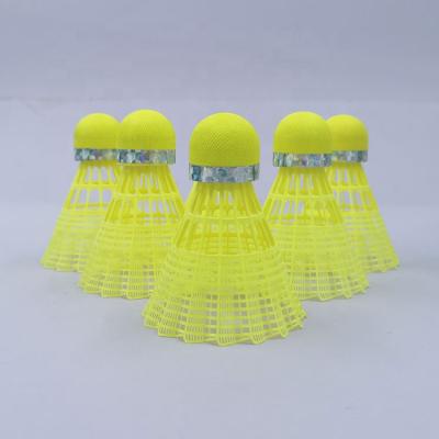 China Sports training badminton cheap durable nylon shuttlecock shopping promotion sports low price wholesale supplier for sale