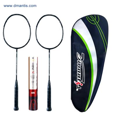 China Eastic & Durable Professional Full Carbon Racquet Badminton Player Racket Defensive and Offensive Racket for sale