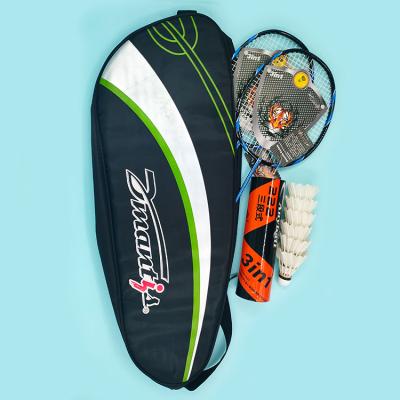 China Elastic type high quality professional wholesale badminton racket full set badminton shuttlecock for sale