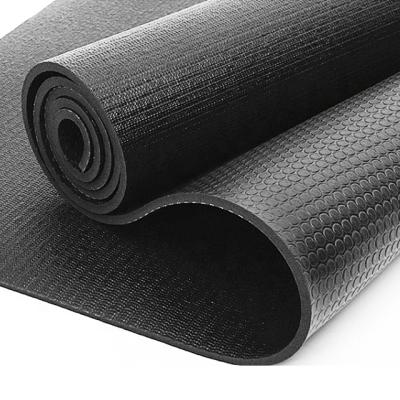 China New Pilates Custom 6mm Anti-Slip Eco-Friendly Manufactured Tape Eco-Friendly Yoga Mat Natural for sale